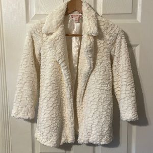 Ruby and Bloom Faux Fur Jacket Girls 7/8